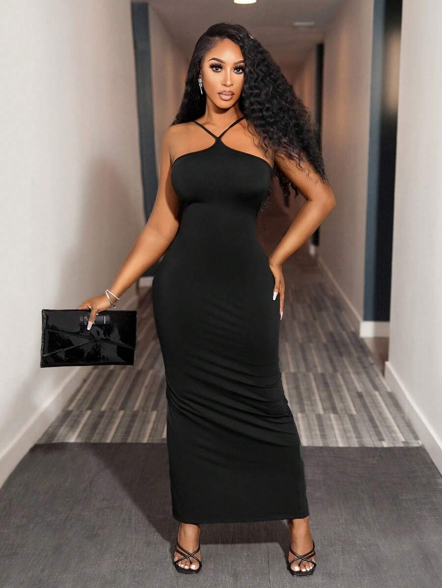 Noir Allure Bodycon
