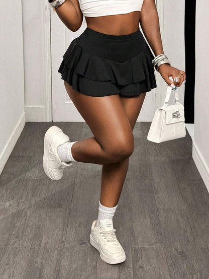 Flirty Ruffle Skort