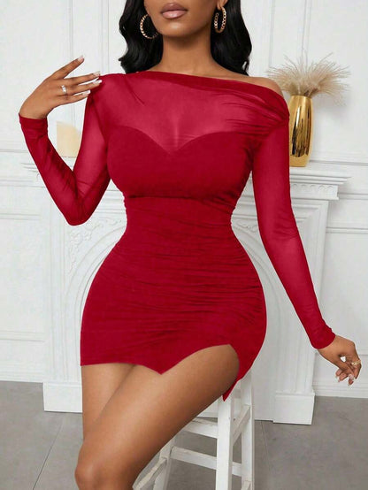 Mesh Illusion Curve Mini