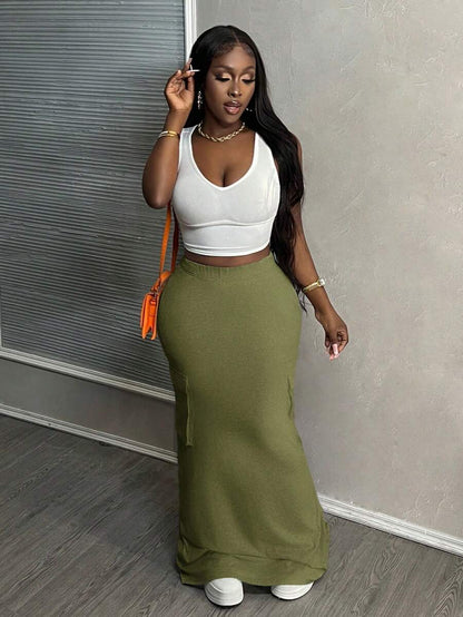 Cozy Street Pocket Skirt