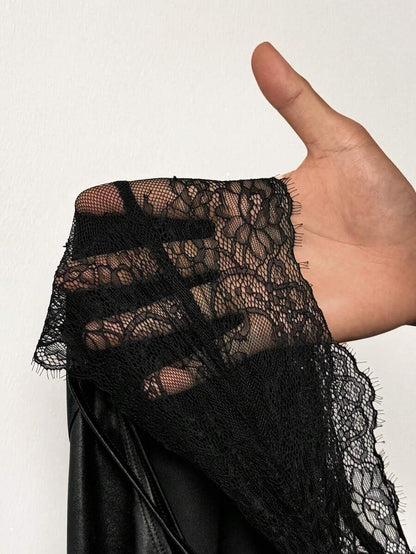 Black Siren Lace Maxi