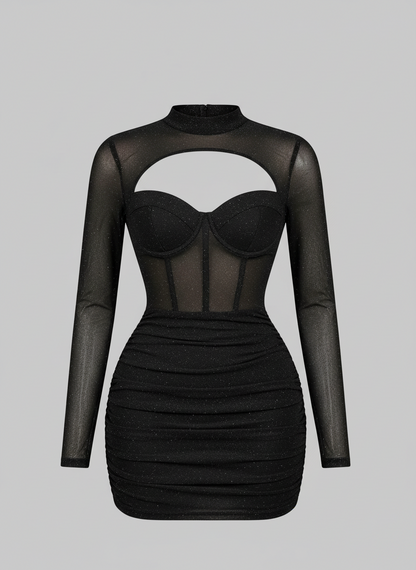 Night Sky Shimmer Bodycon