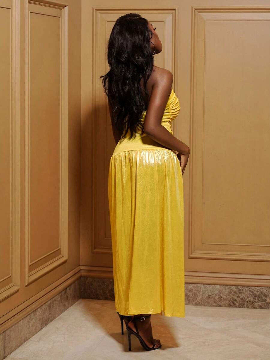 Golden Hour Split Dress