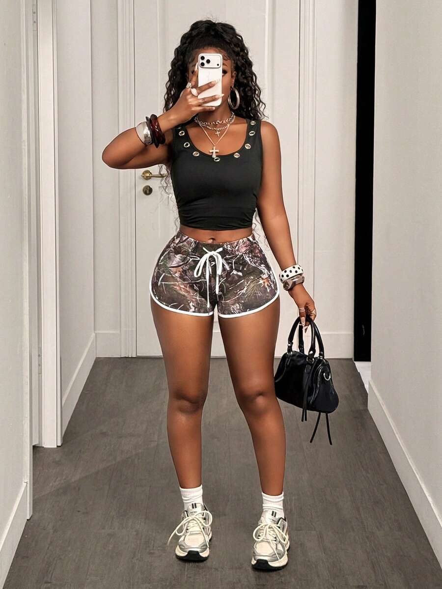 Wild Trail Drawstring Shorts