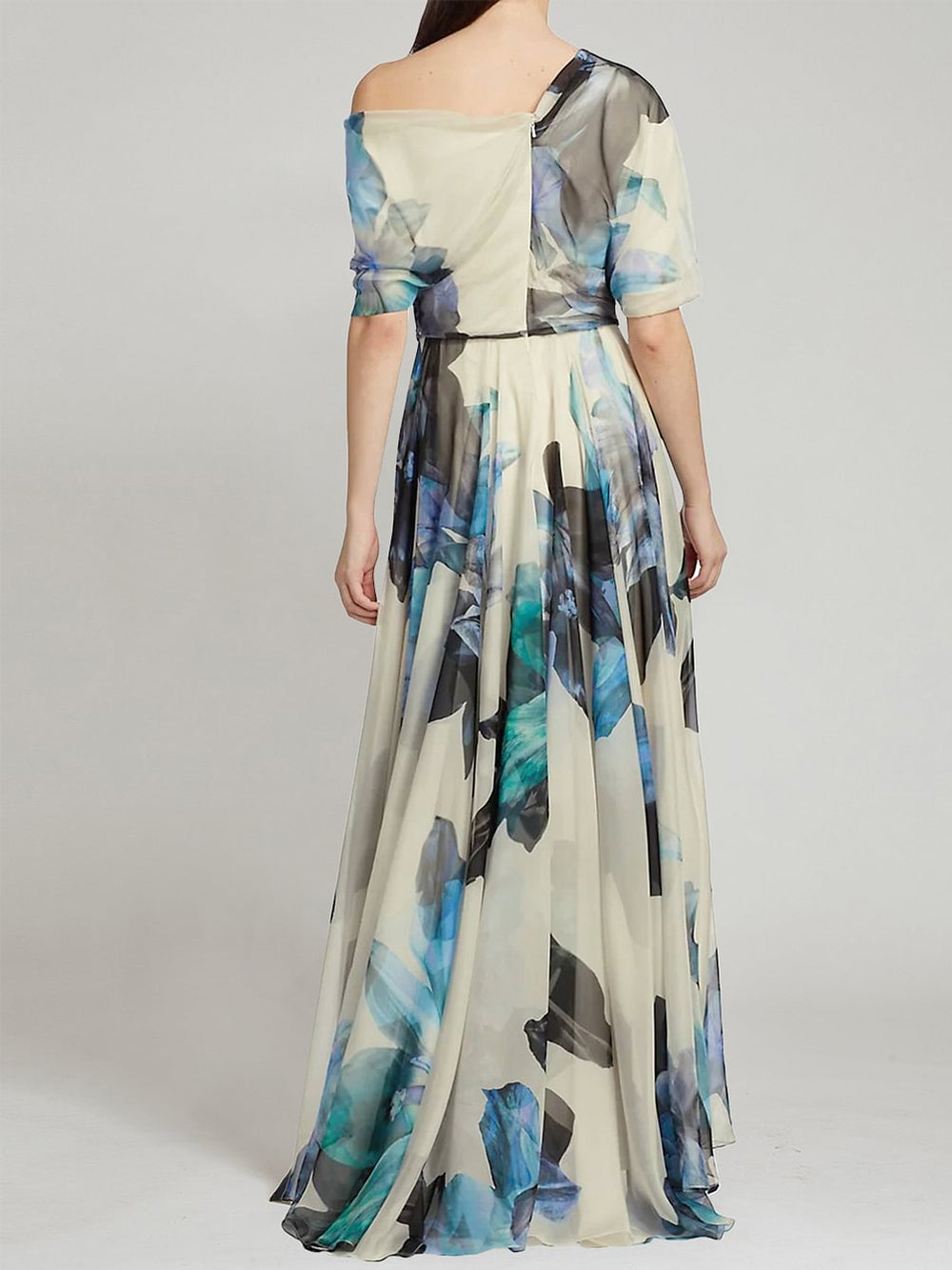 Lolita Swing Skirt Print Maxi Dress - Airnori