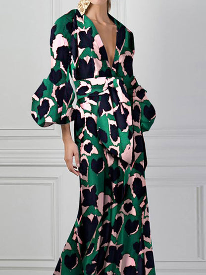 Sexy V-Neck Maxi Dress - Airnori