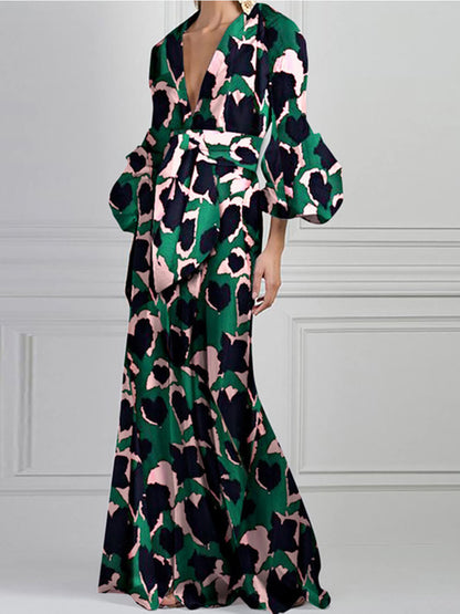 Sexy V-Neck Maxi Dress - Airnori