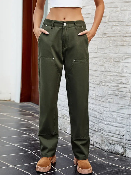 Urban Slim Washed Cargo Pants