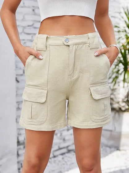 Casey – Cargo Shorts With Adjustable Waist