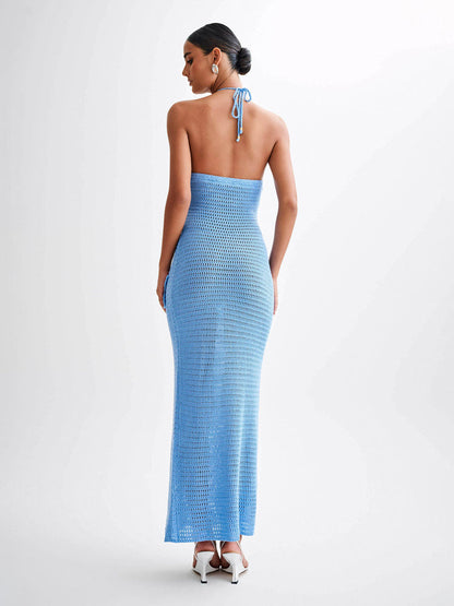 Kyla Floral Crochet Maxi Dress - Avantchic