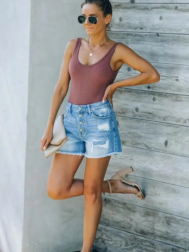 Piper - Patchwork Shorts