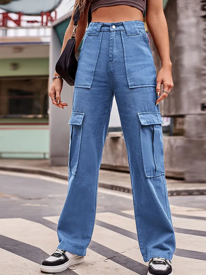 Everyday Utility Pocket Cargo Jeans