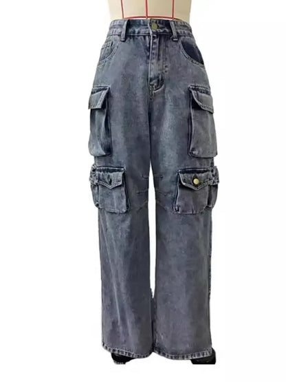 Sienna – Cargo Jeans With Wide-Leg Comfort