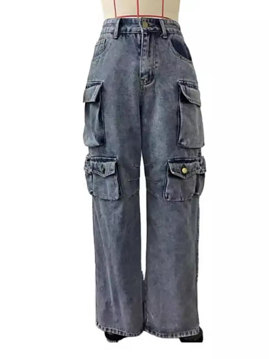Sienna – Cargo Jeans With Wide-Leg Comfort