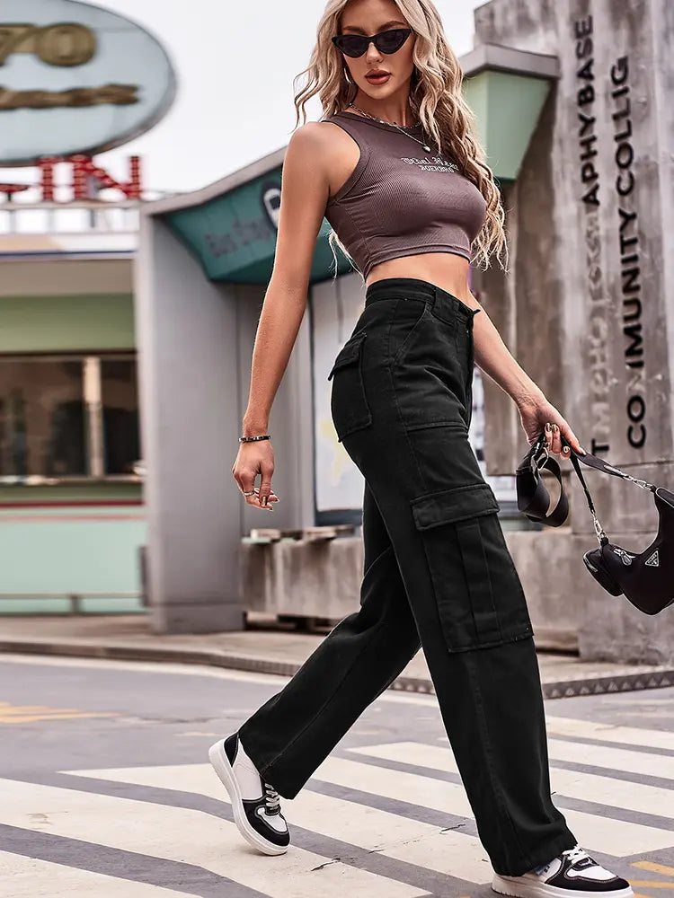 Everyday Utility Pocket Cargo Jeans