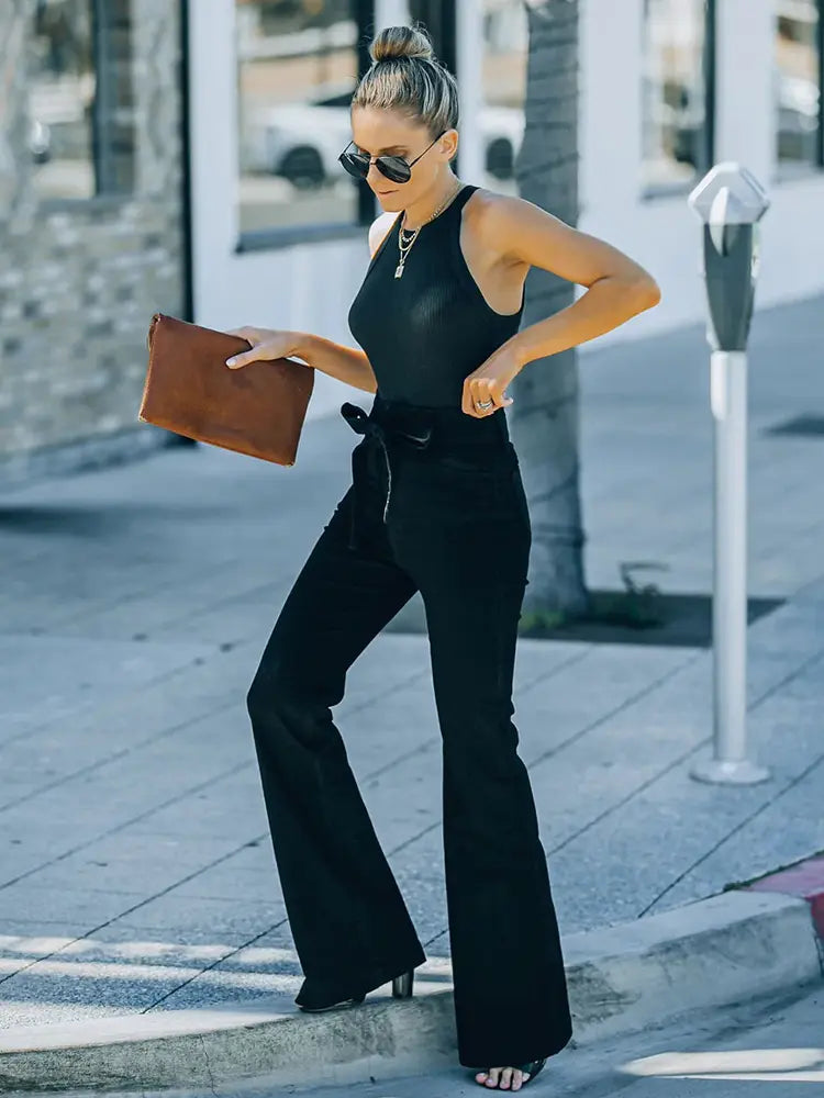 Bella - Flared Jeans