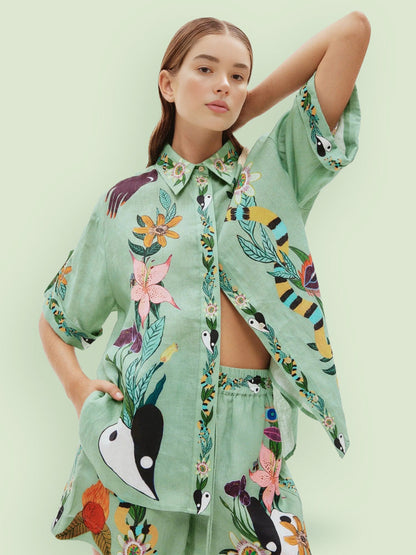 Unique Ethnic Print - Relaxed Summer Set