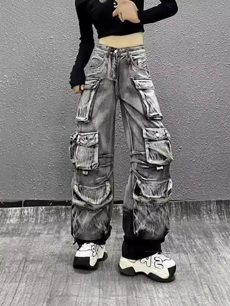 Urban Gradient Paratrooper Cargo Jeans