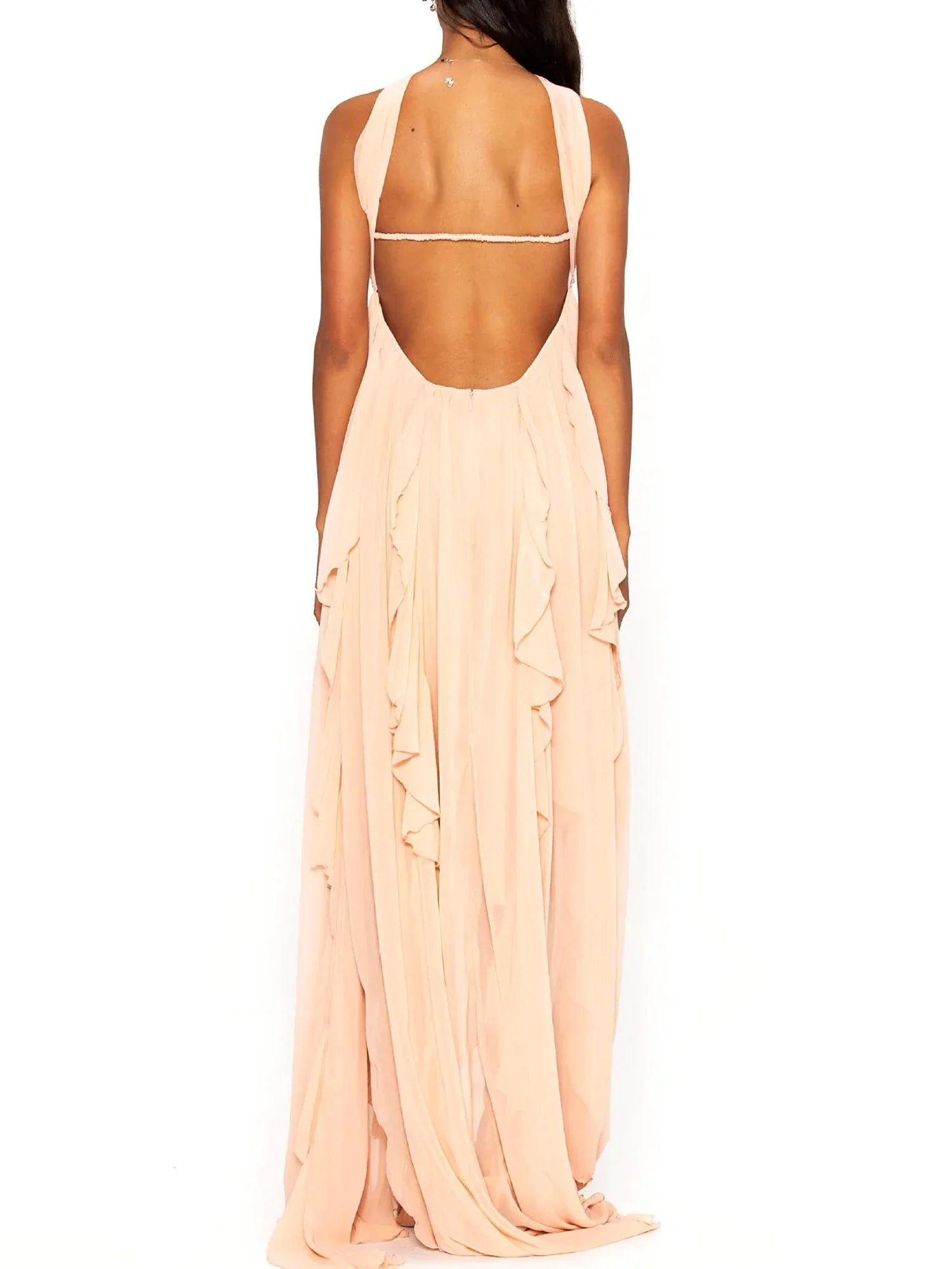 Twilight Cascade Asymmetrical Gown - Airnori