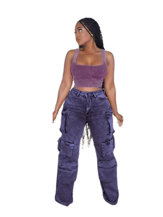 Nova - Relaxed Utility Street Cargo Jeans