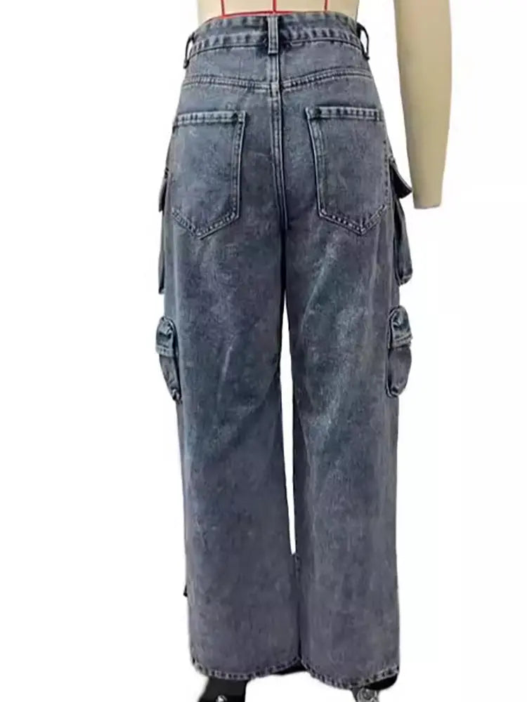 Sienna – Cargo Jeans With Wide-Leg Comfort