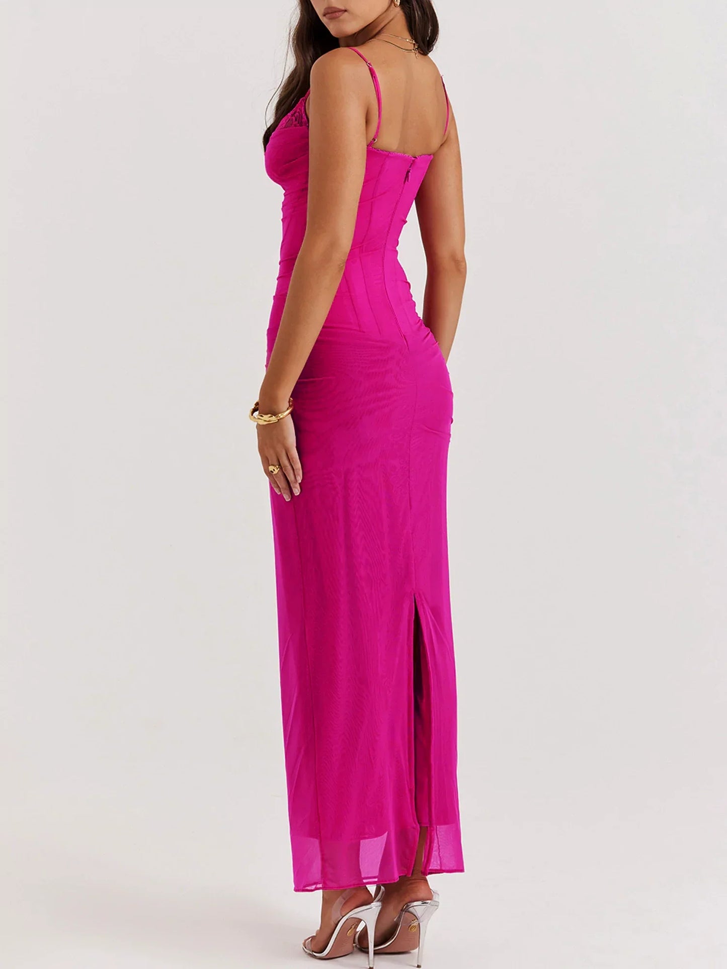 Maxi Dress Dreamscape - red Dream - Airnori