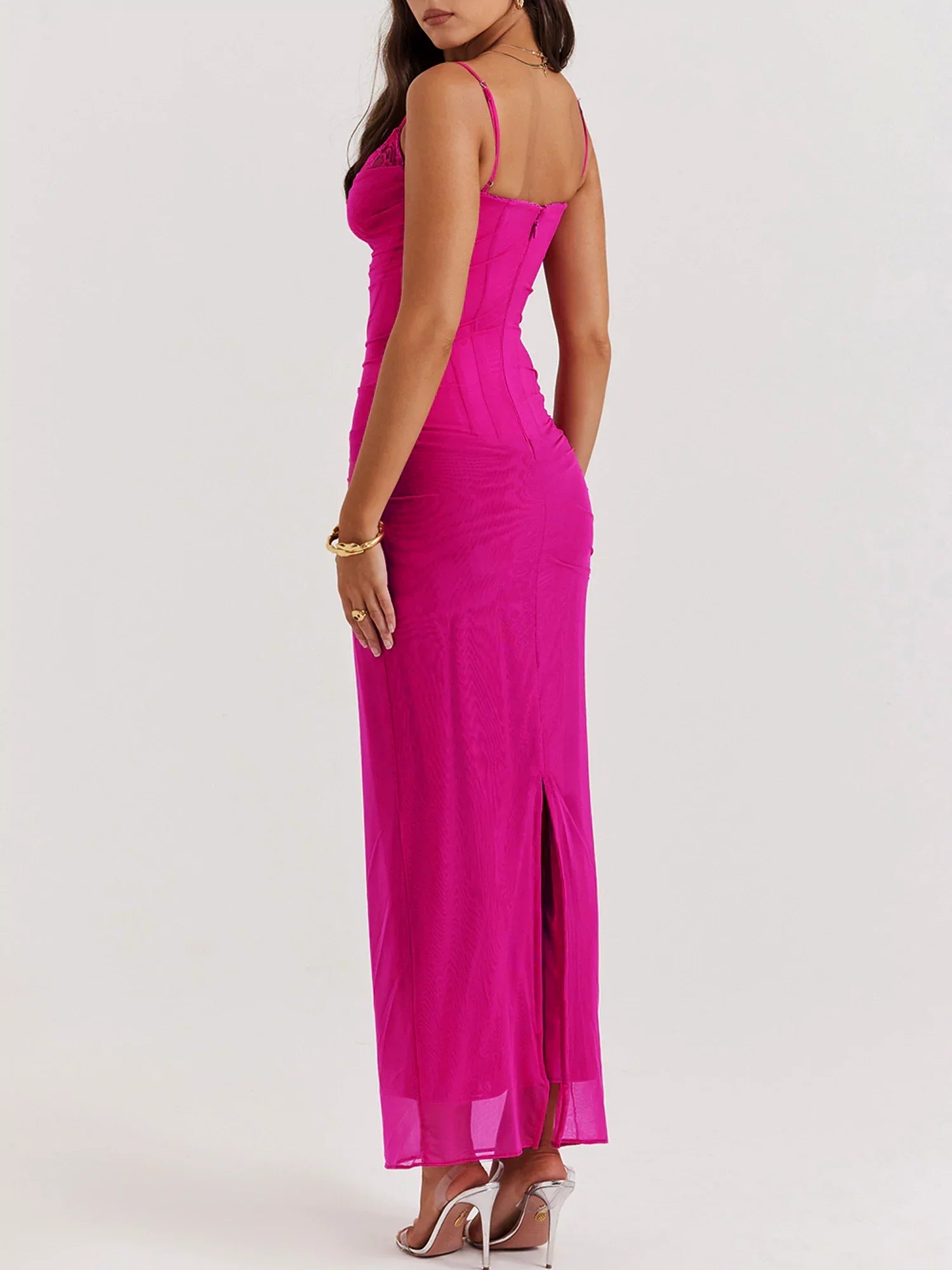 Maxi Dress Dreamscape - red Dream - Airnori