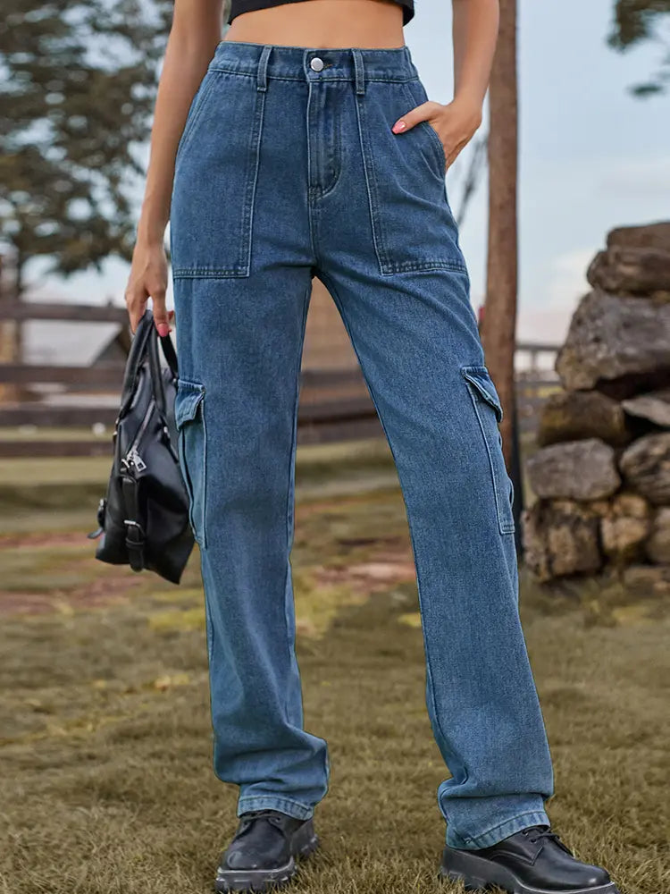 Urban Flex Utility Denim Pants