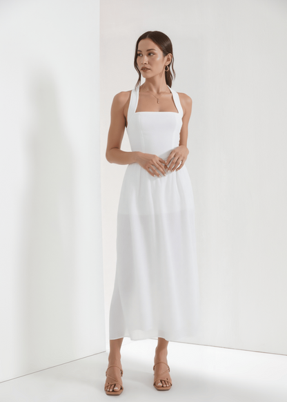 Caden – Effortless Halter Maxi Dress