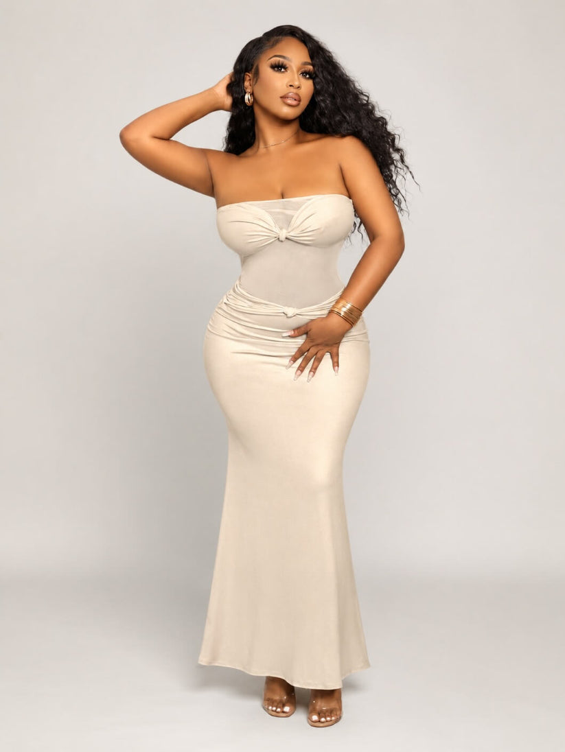Champagne Twist Mermaid Midi