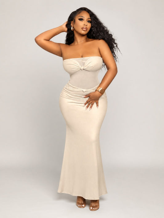 Champagne Twist Mermaid Midi
