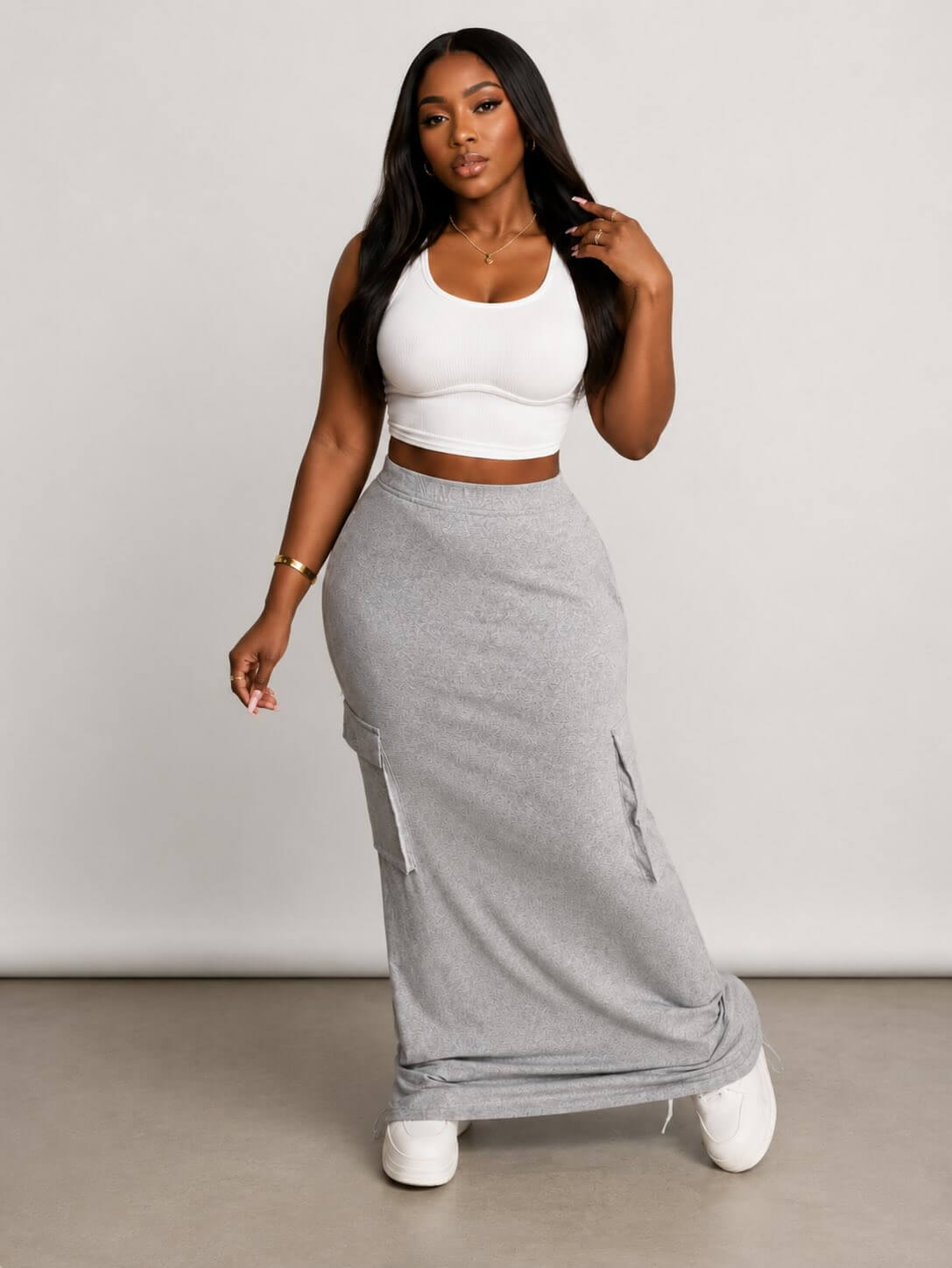 Cozy Street Pocket Skirt