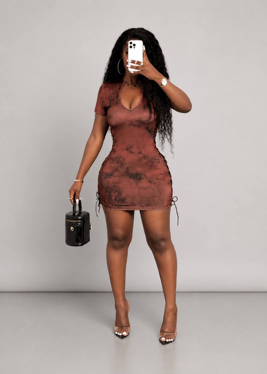 Desert Heat Side-Tie Dress
