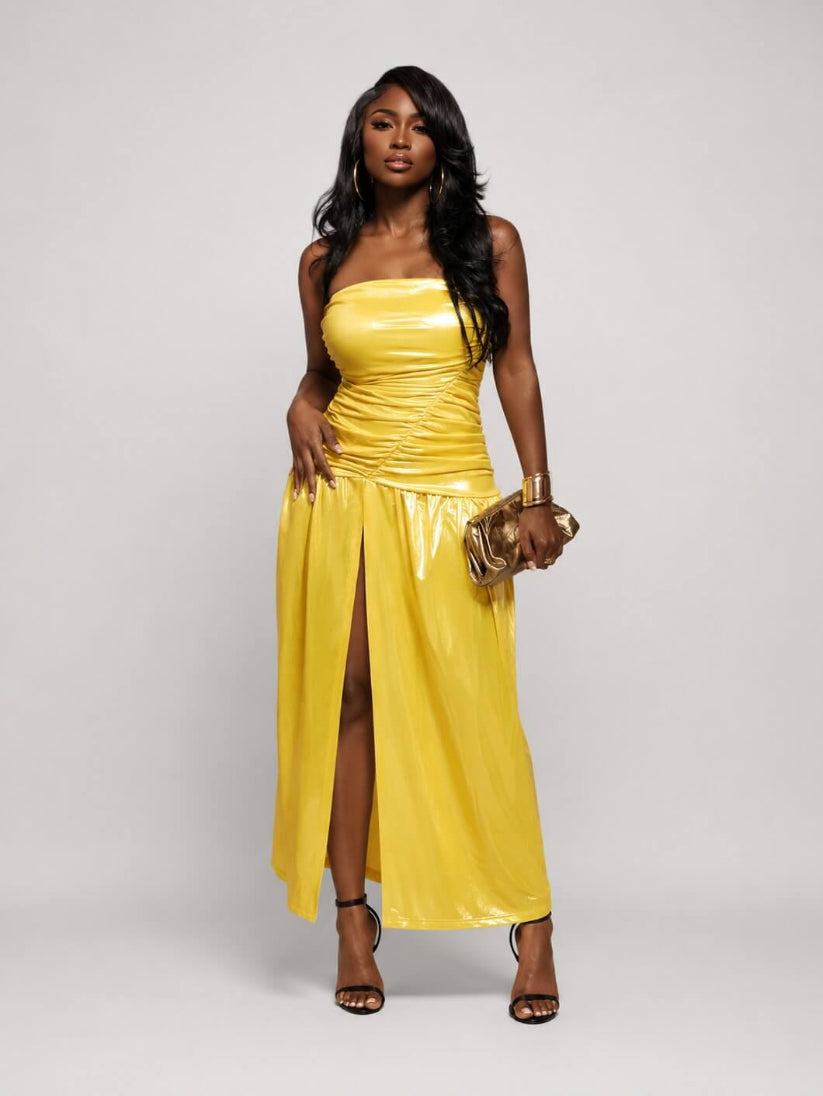 Golden Hour Split Dress