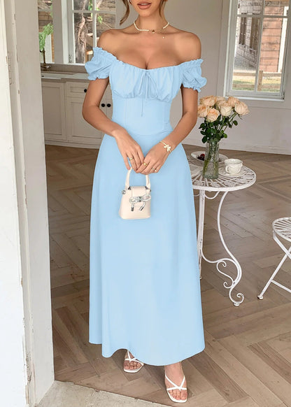 Ivory Empire Guest Dress