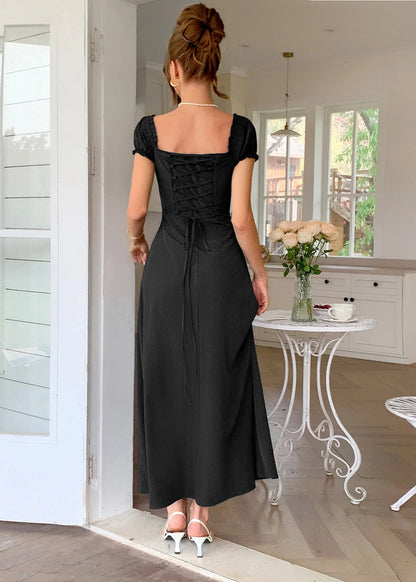 Ivory Empire Guest Dress