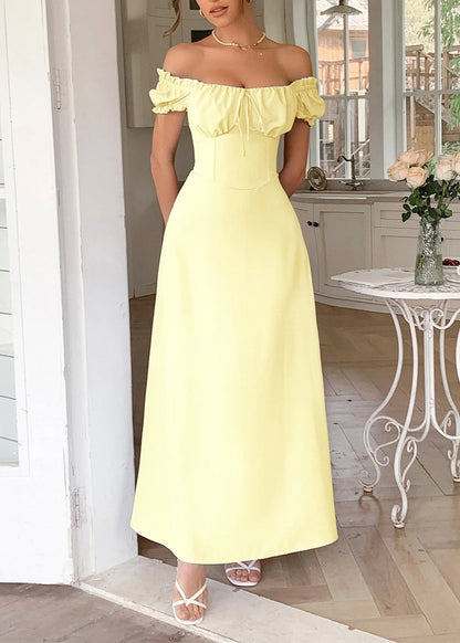 Ivory Empire Guest Dress