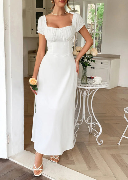 Ivory Empire Guest Dress