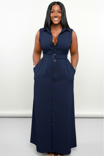 Linda - Elegant Flow Maxi Dress