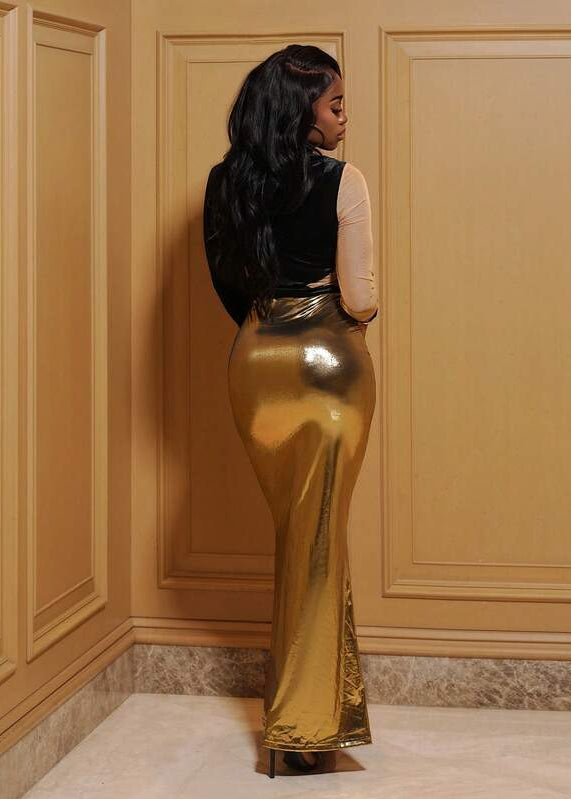 Luxe Glow Party Dress