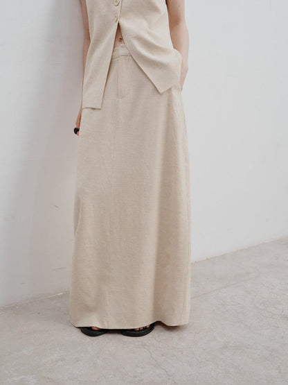 Luxury Casual High-Waisted  Skirt