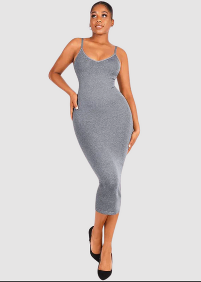 FLEM | SHAPEWEAR SLIP MAXI DRESS