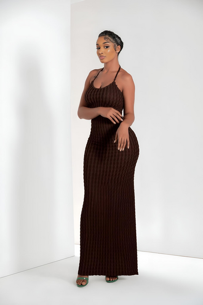 RADIANT HALTER MAXI