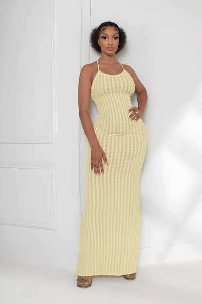RADIANT HALTER MAXI